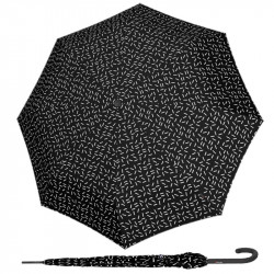 KNIRPS A.760 2DANCE BLACK - elegantní holový vystřelovací deštník