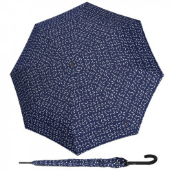 KNIRPS A.760 2DANCE BLUE - elegantní holový vystřelovací deštník