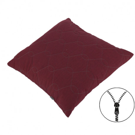 Doppler FUSION 2428K - dekorační polštářek, bordó (vínová), jednobarevný