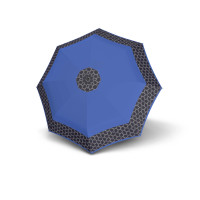 Fiber Mini Style - turquoise viola  - dámský skládací deštník
