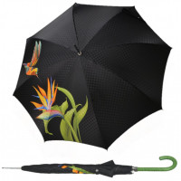 Elegance Boheme Tropicale - dámský luxusní deštník s potiskem květů