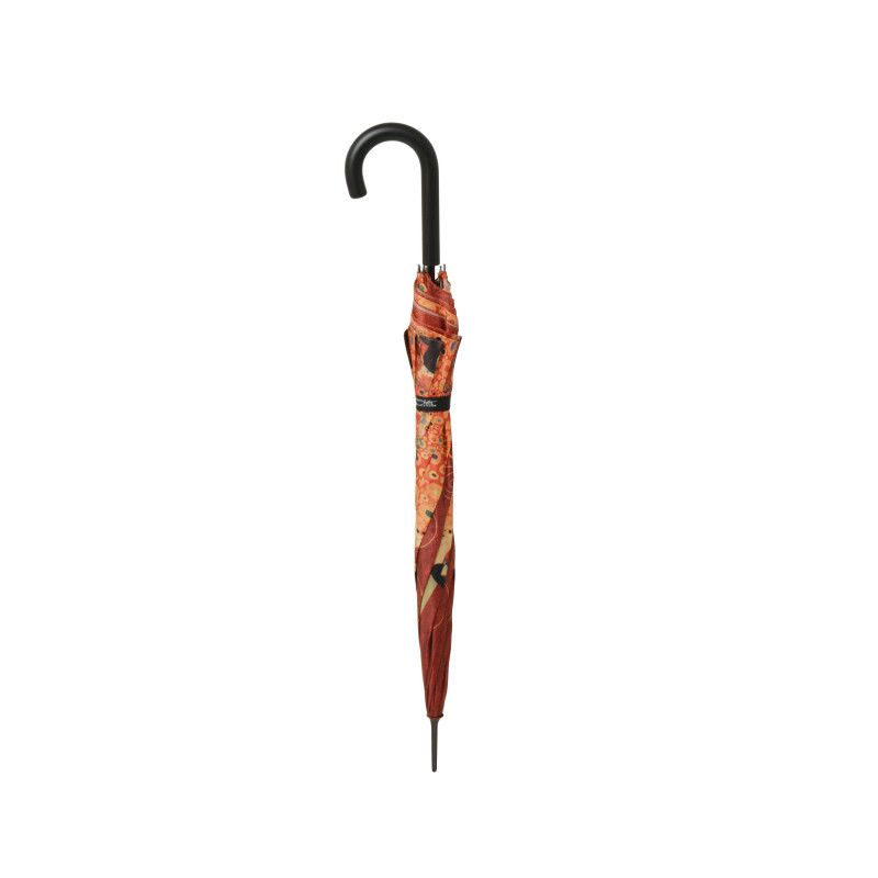 Klimt "Polibek" - holový vystřelovací deštník