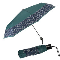 Fiber Mini Style - aqua viola   - dámský skládací deštník