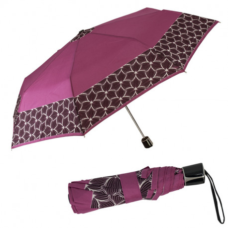 Doppler Fiber Mini Style - purple viola  - dámský skládací deštník (obrázek 3)