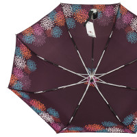 Fiber Mini Style - purple fior  - dámský skládací deštník