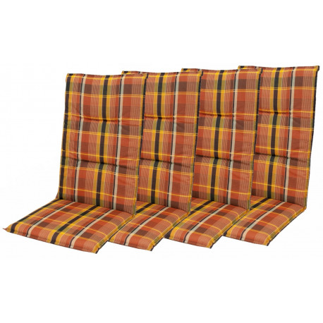 Doppler SPOT 24 vysoký - set 4 ks - polstry na křesla a židle