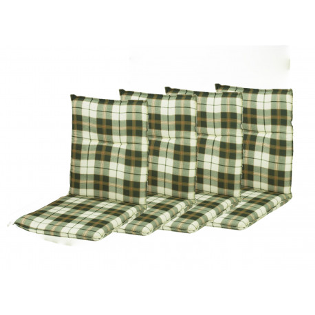 Polstry na křesla a židle, nízké, set 4 ks, Doppler SPOT 129