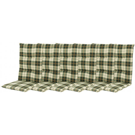 Doppler SPOT 129 vysoký - set 6 ks - polstry na křesla a židle