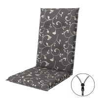 LIVING 2097 vysoký - set 4 ks - polstry na židli a křeslo se zipem