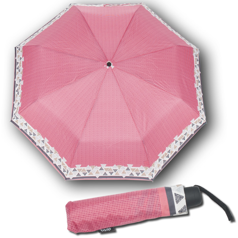 Hit Mini Sierra - dámský skládací mechanický vzorovaný deštník