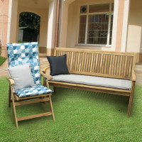 LIVING 2917 vysoký - polstr na židli a křeslo