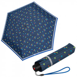 Knirps Rookie Triple Blue  lehký  skládací deštník