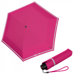 Knirps Rookie Flamingo Reflective lehký  skládací deštník