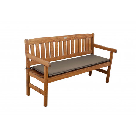 Levně Doppler Sedák HIT UNI na 2-místnou lavici 120 x 45 x 5 cm : Desén látky - 7846
