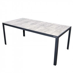 BERGAMO - hliníkový zahradní stůl 180x90x74 cm