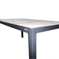 BERGAMO - hliníkový zahradní stůl 180x90x74 cm
