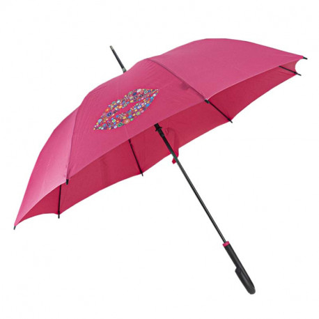 Doppler Long Flex AC Kiss Pink UV Protection - dámský holový vystřelovací deštník (obrázek 3)