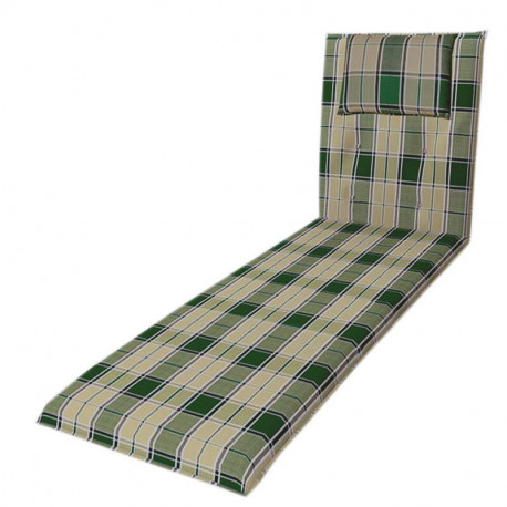 Doppler BRILLANT MG1226 - polstr na zahradní lehátko s podhlavníkem