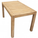 TECTONA - dřevěný teakový stůl 150x90 cm - 2. JAKOST (N278)