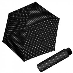 Micro Alu Dots - dámský skládací deštník