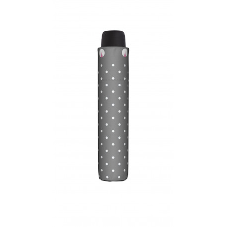 Derby Hit Mini Twinkle - dámský/dětský skládací deštník, šedá (obrázek 3)