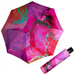 Carbonsteel Magic MARBLE PINK - dámský plně automatický deštník