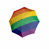 Modern Art Pride Rainbow - dámský plně automatický deštník