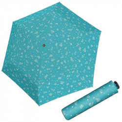 Zero 99 Minimally aqua blue - ultralehký skládací deštník