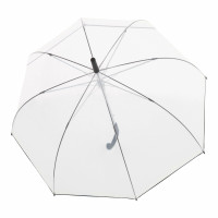 Nizza Transparent - dámský holový vystřelovací deštník