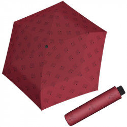 Fiber Havanna Night Sky red - dámský skládací deštník