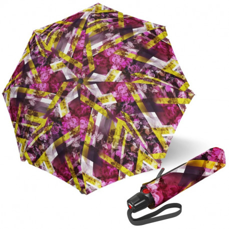 Elegantní dámský plně automatický deštník - Knirps T.200 SMILE