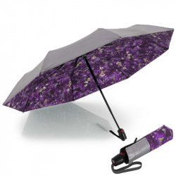 KNIRPS T.200 Feel Purple s UV - elegantní dámský plně automatický deštník