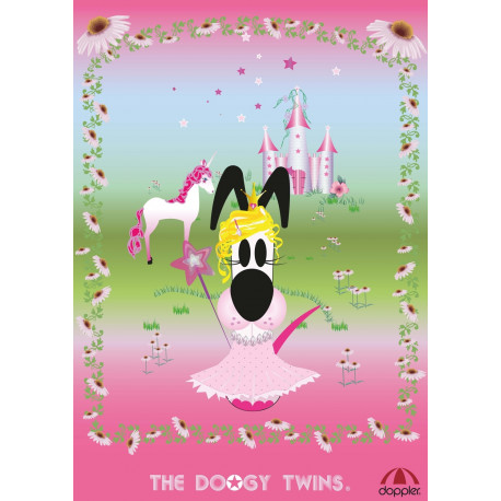 Doppler Doogy Princezna - dětský holový deštník (obrázek 4)
