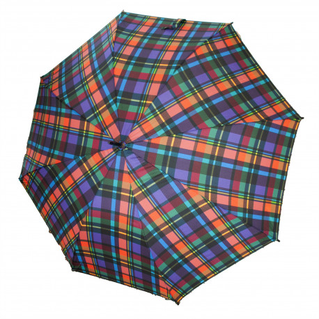 Derby Hit Long - dámský holový vystřelovací deštník, zelená