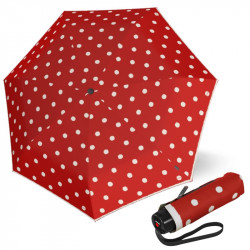 KNIRPS T.020 DOT ART RED - ultralehký skládací deštník