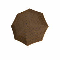 KNIRPS A.050 TRUST CARAMEL - elegantní dámský skládací deštník
