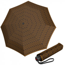 KNIRPS A.050 TRUST CARAMEL - elegantní dámský skládací deštník