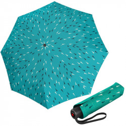 KNIRPS A.050 ENJOY MINT - elegantní dámský skládací deštník