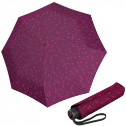 KNIRPS A.050 ENJOY STRAWBERRY - elegantní dámský skládací deštník