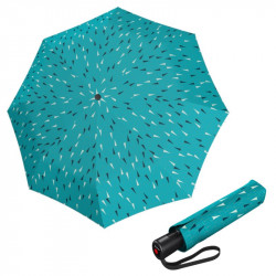 KNIRPS A.200 ENJOU MINT - elegantní dámský plnoautomatický deštník