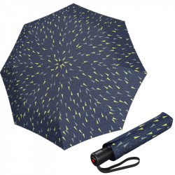 KNIRPS A.200 ENJOU BLUEBERRY - elegantní dámský plnoautomatický deštník
