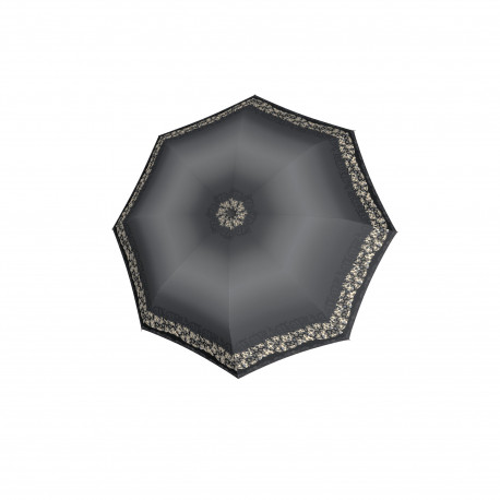 Doppler Fiber Mini Classic - dámský skládací deštník, antracit