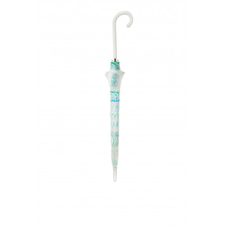 Doppler Capri Circles Transparent - dámský holový deštník, transparentní, geometrický / abstraktní