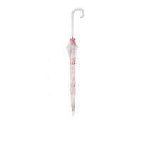 Capri Circles Transparent - dámský holový deštník