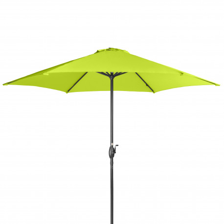Hliníkový slunečník s kličkou Derby Basic Lift NEO 3 m - zelený