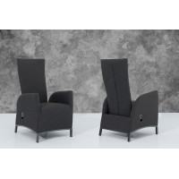 PRATO PARIS antracit - luxusní zahradní souprava 6+1