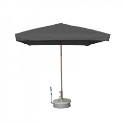 Gastro Magic Junior Alu Wood 2 x 2 m - slunečník s volánem