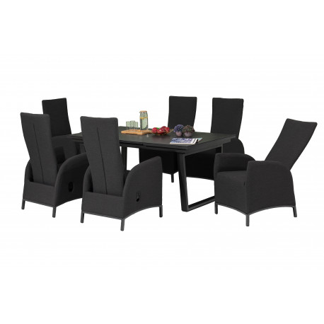 Luxusní zahradní souprava 6+1 Doppler LIVORNO PARIS 2