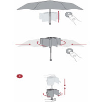 Smart Fold - plně automatický deštník