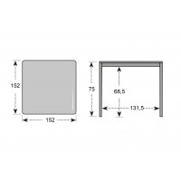 PRATO PARIS PEVNÉ ŠEDÉ - luxusní zahradní souprava 8+1